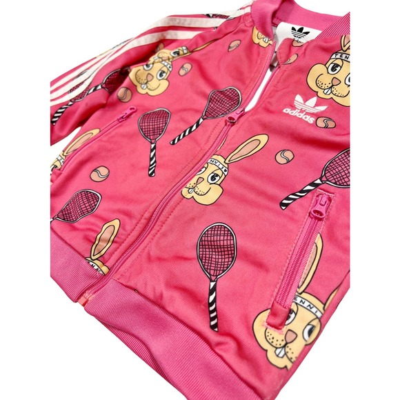 Mini Rodini x Adidas Pink Bunny Jacket - Picture 5 of 6